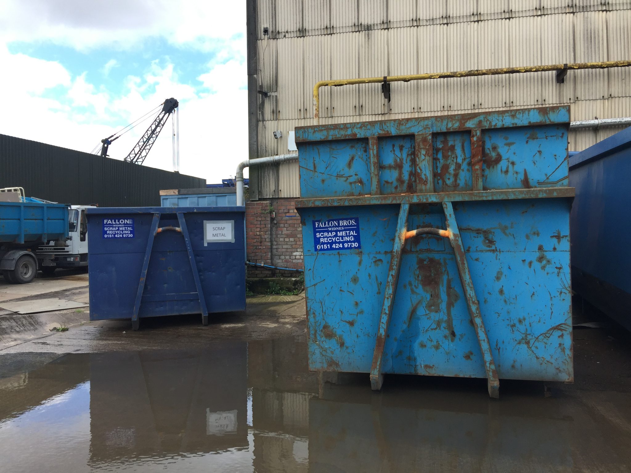 Skip Scrap Hire in Widnes Skip Hire Scrap Recycling